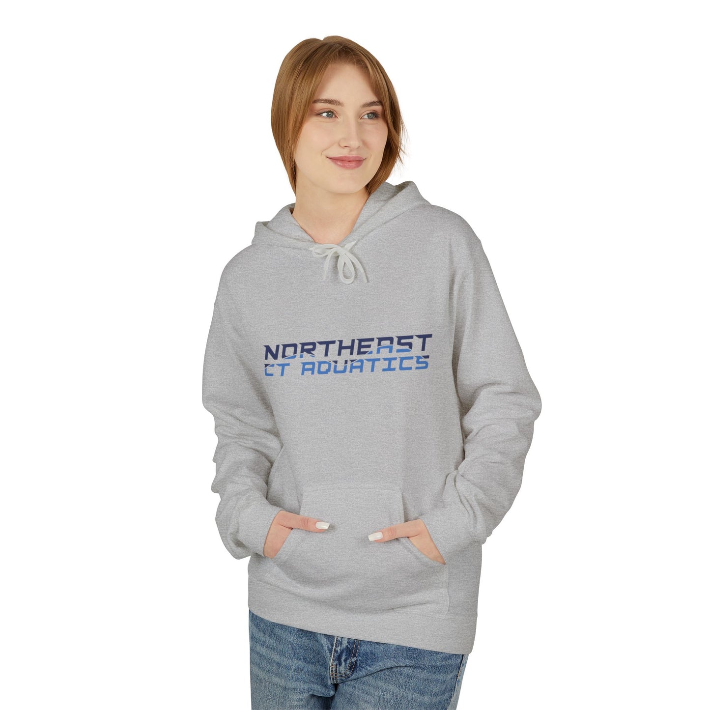 Northeast Aquatics Fleece Hoodie, Cozy Unisex Pullover, Perfect for Outdoor Adventures, Gift for Water Sports Enthusiasts, Casual Wear