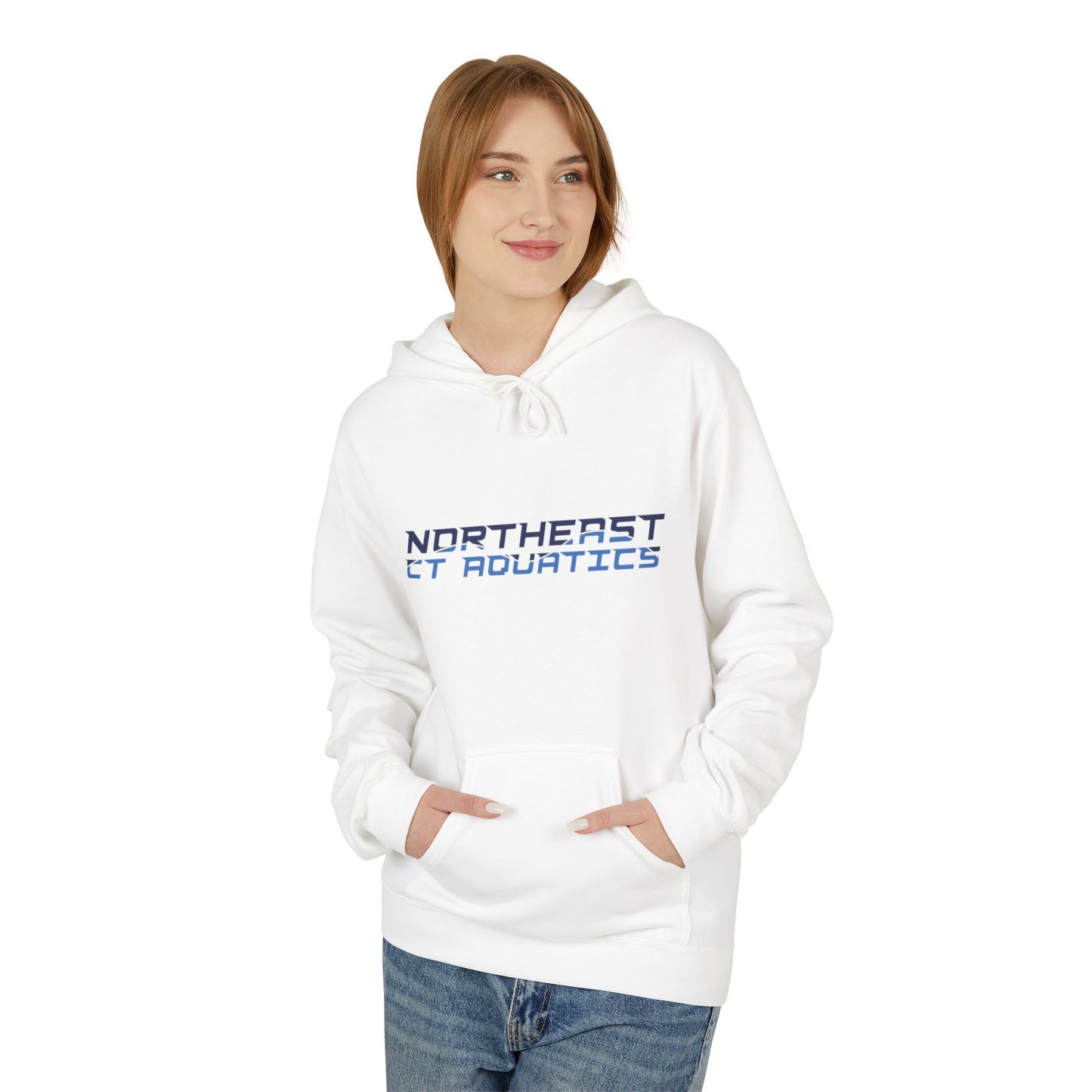 Northeast Aquatics Fleece Hoodie, Cozy Unisex Pullover, Perfect for Outdoor Adventures, Gift for Water Sports Enthusiasts, Casual Wear