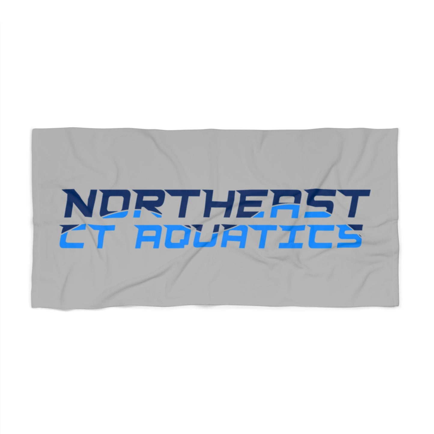 Custom Northeast CT Aquatics Beach Towel | Perfect for Summer Sun, Pool Parties, and Travel