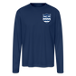 Men's Moisture Wicking Performance Long Sleeve T-Shirt - navy