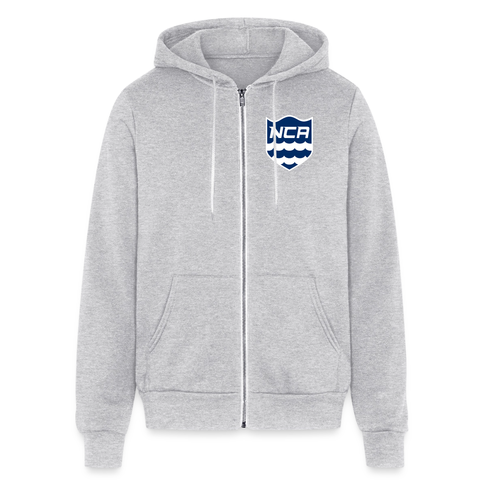 GTSA Full Zip Hoodie - heather gray