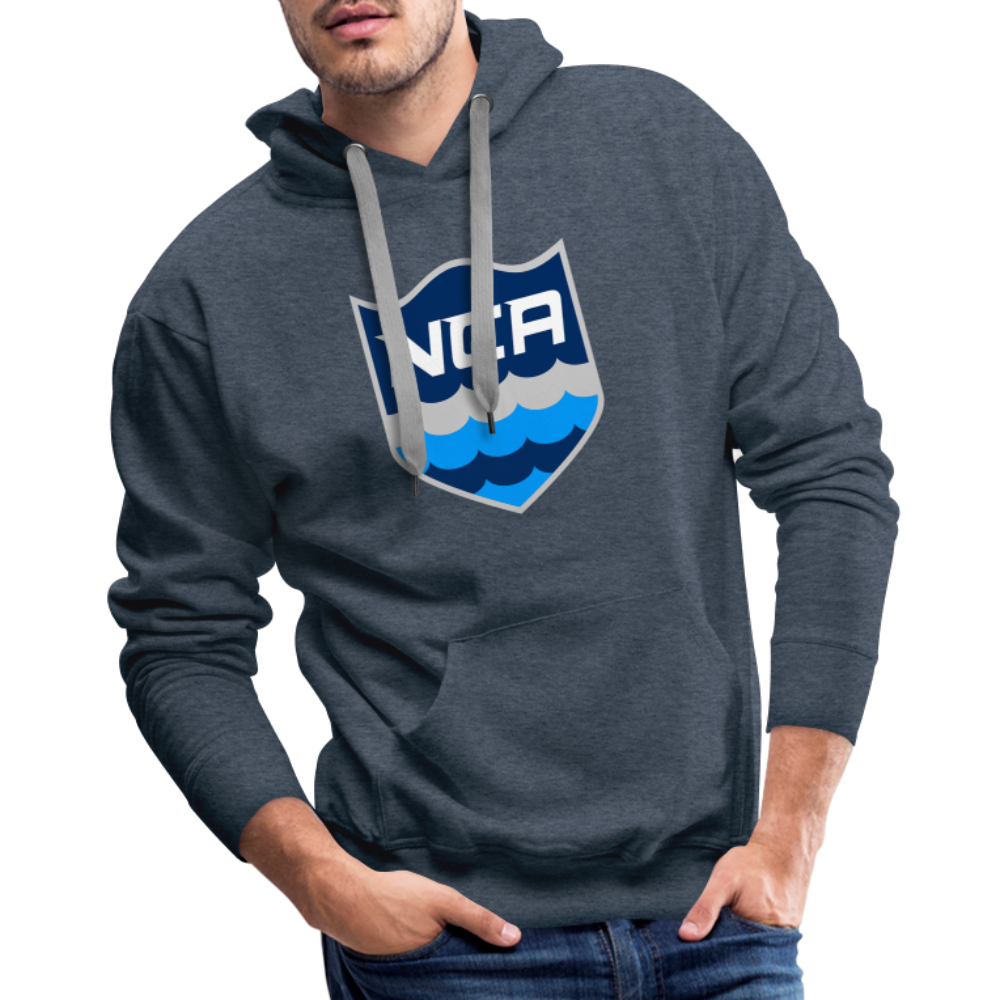 Men’s NCA Hoodie - heather denim