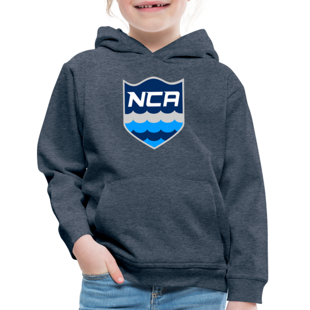 Youth NCA Hoodie - heather denim