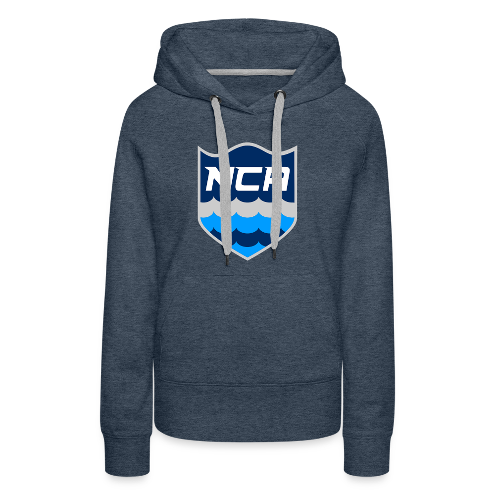 Women’s NCA Hoodie - heather denim