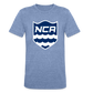 Adult Earn Your Shield T-Shirt - heather blue