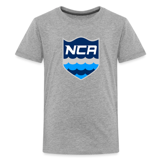 Youth NCA T-Shirt - heather gray