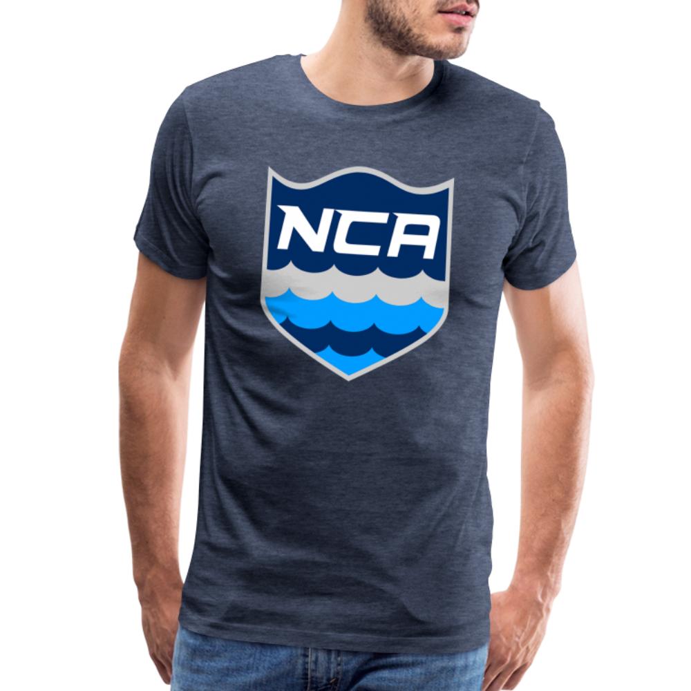 Men's NCA T-Shirt - heather blue