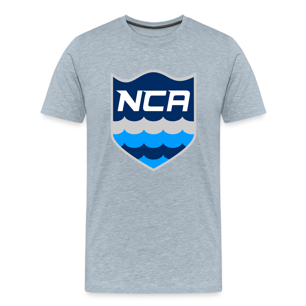 Men's NCA T-Shirt - heather ice blue