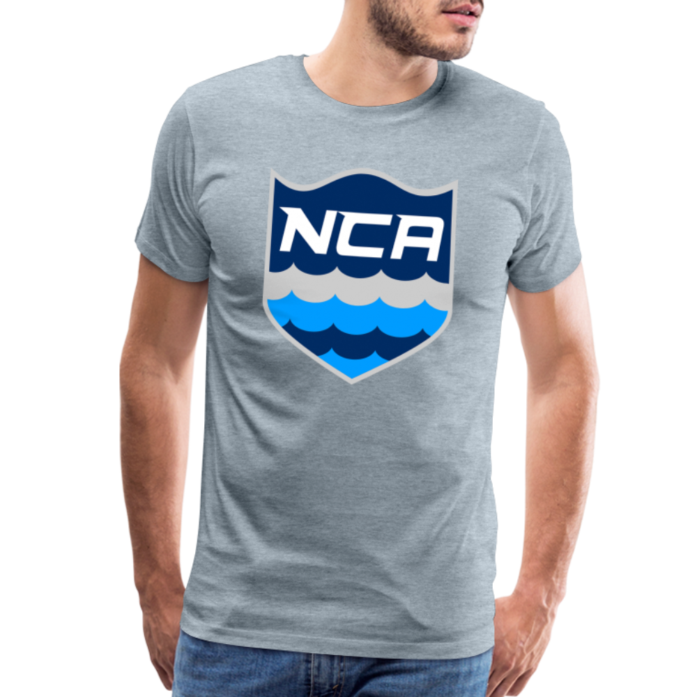 Men's NCA T-Shirt - heather ice blue