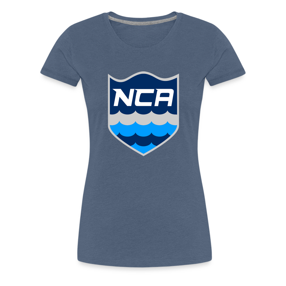 Women’s NCA Earn Your Shield T-Shirt - heather blue